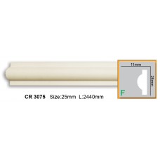 Декоративный молдинг из полиуретана CR 3075 (2.44м)*